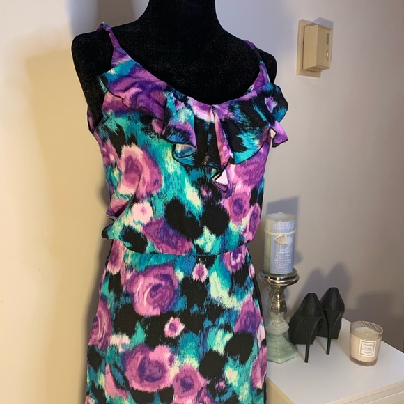 Airy Painted Dress - Picture 3 of 3